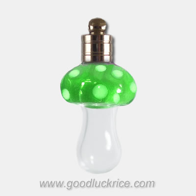 Green Mushroom Bottle